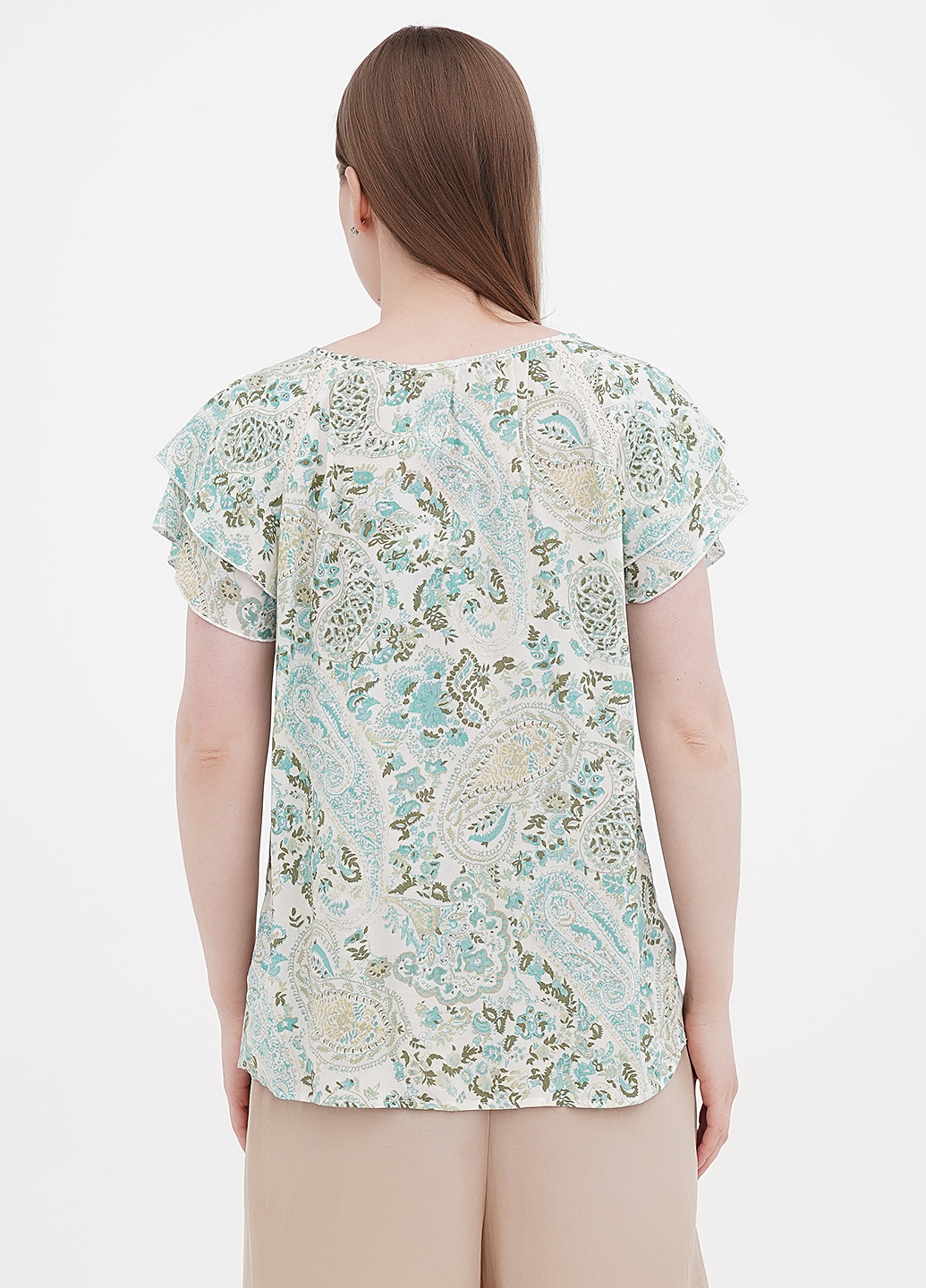 Комбінована літня блуза Orsay