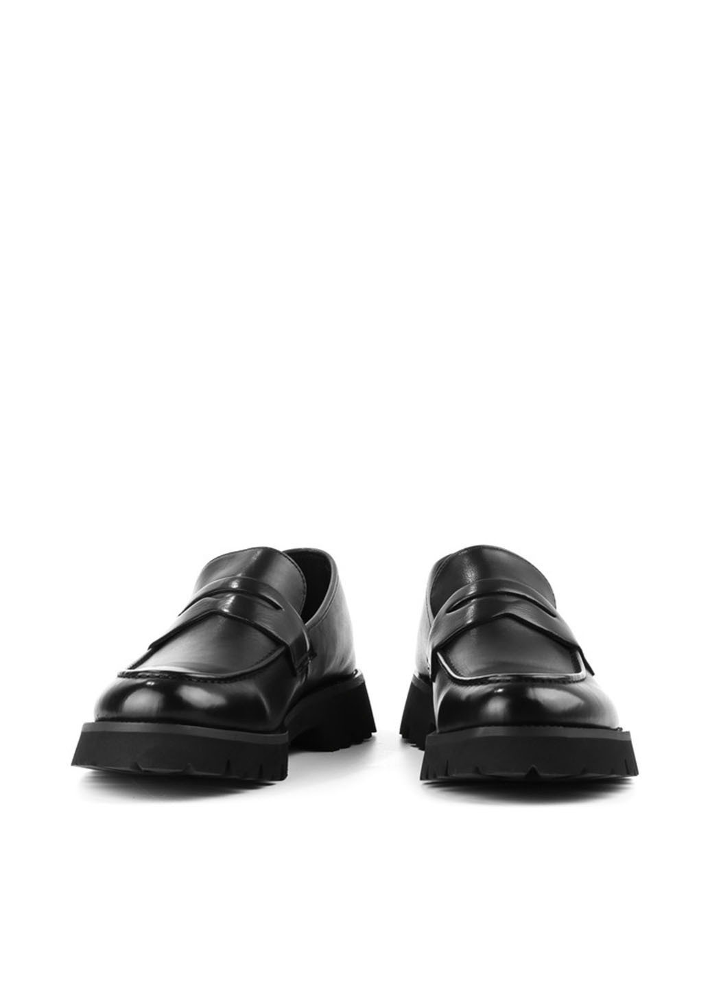 Черные кэжуал туфли Le'BERDES без шнурков