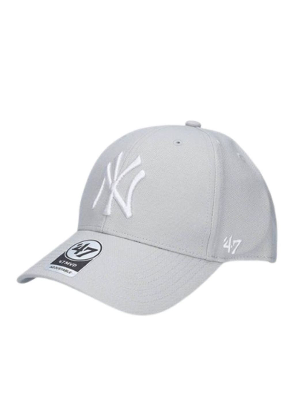 Бейсболка '47 New York Yankees B-MVP17WBV-GYC 47 Brand ny yankees gray wool (253280545)