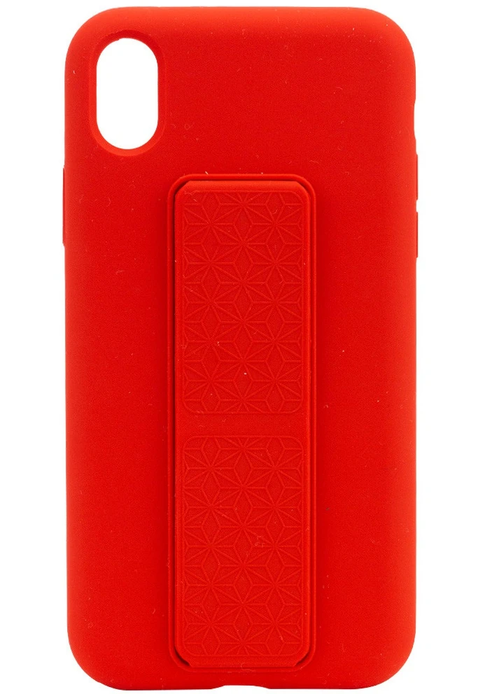 Чохол Silicone Case Hand Holder для Apple iPhone XS Max (6.5 ') Червоний / Red (is_00000041594_2) Epik (229727471)