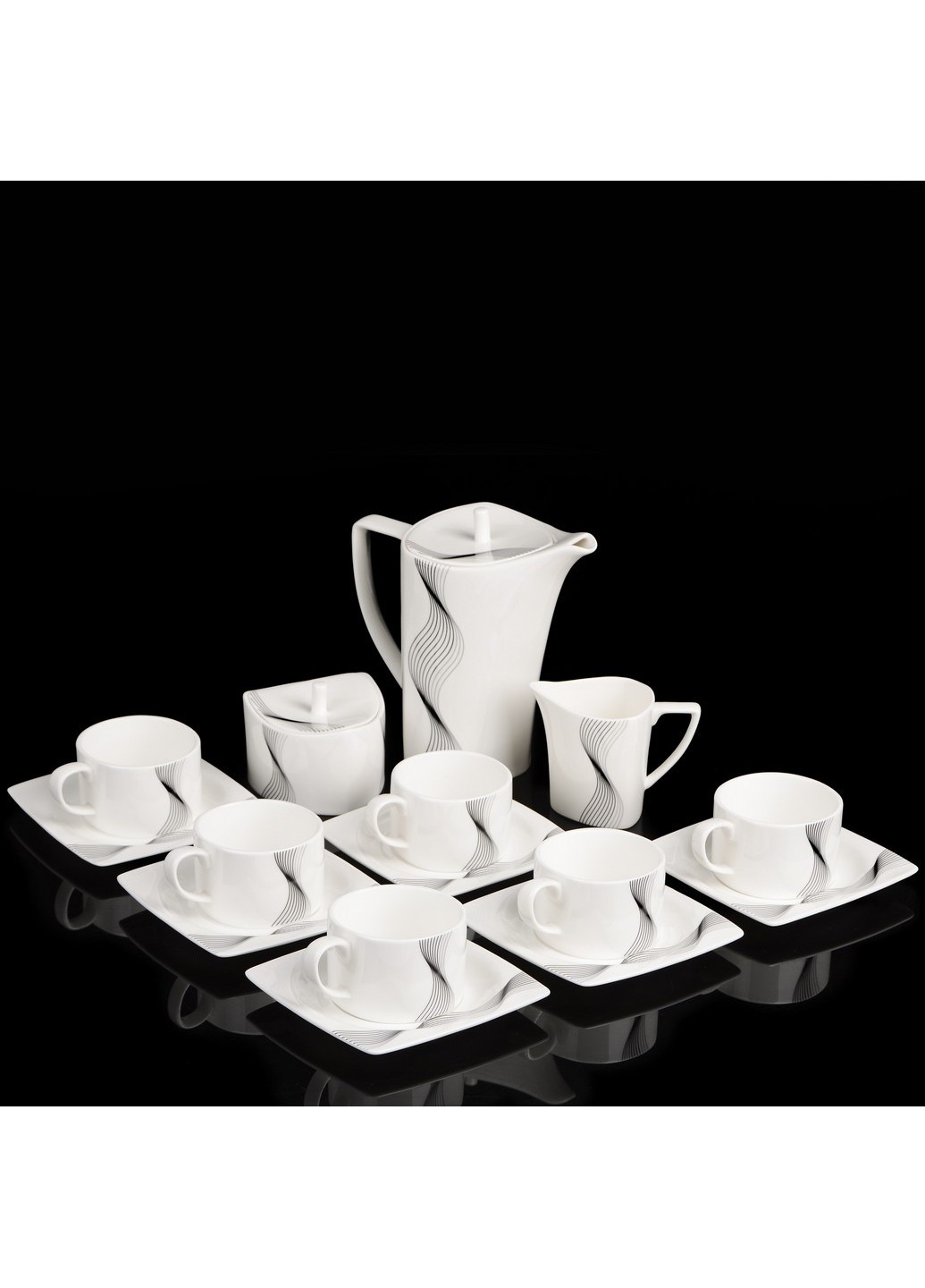 NP81SETTEA Чайний сервіз 6/15 Lora (188979162)