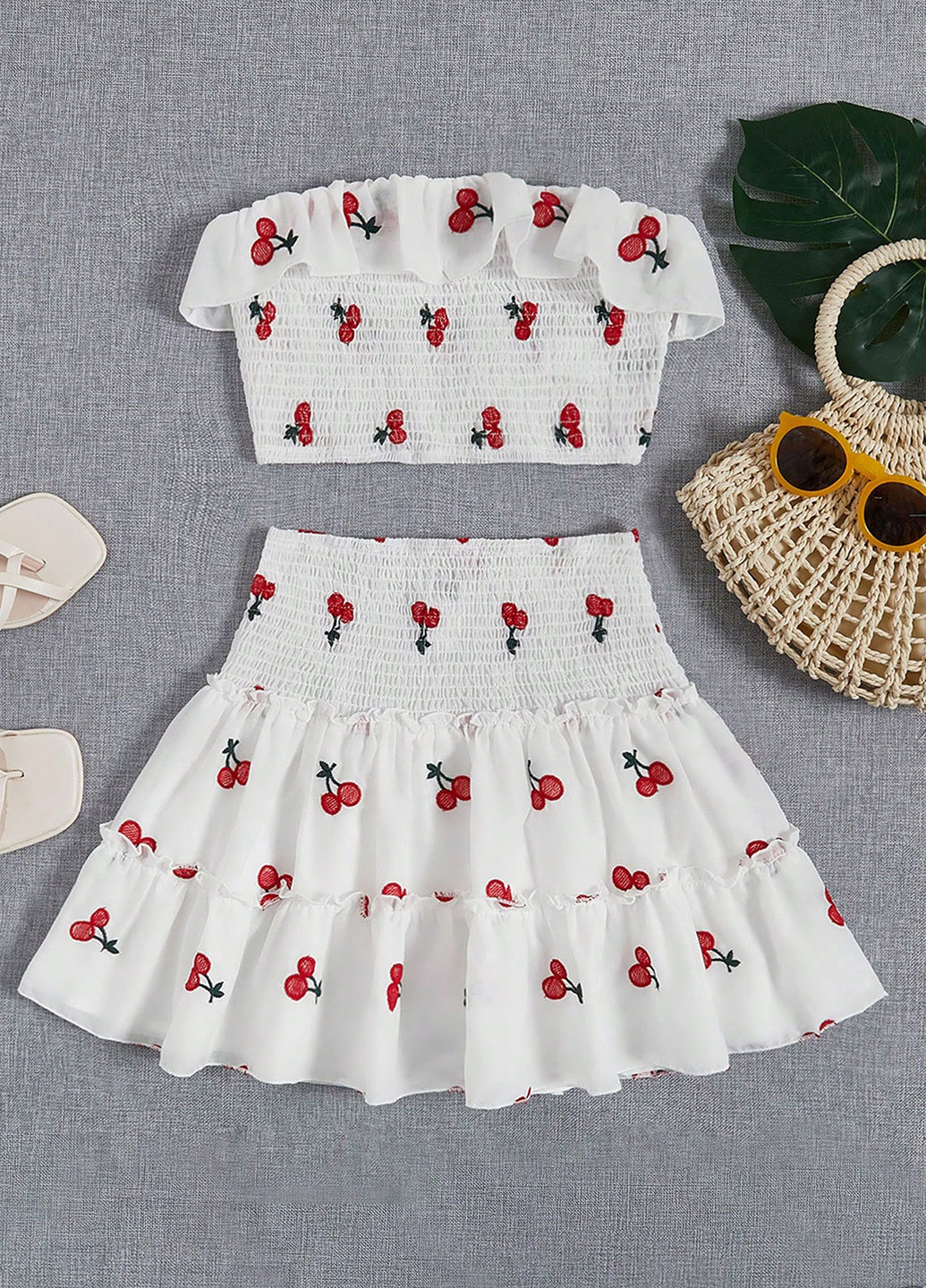 Костюм (топ, спідниця) SHEIN (347077545)