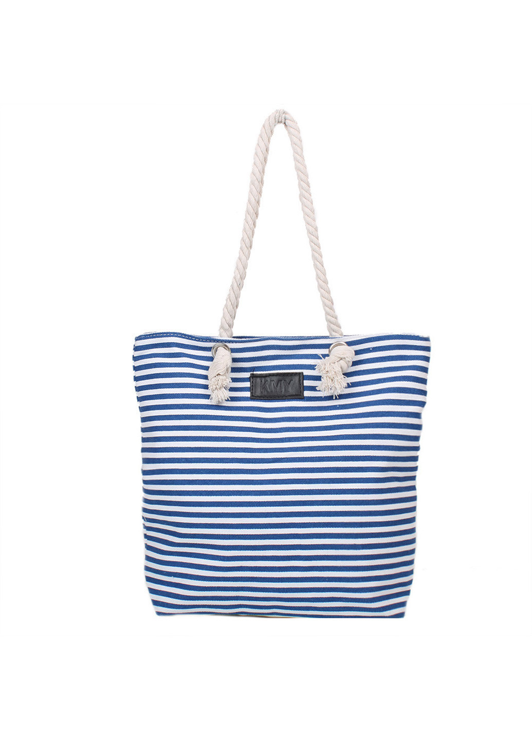 Жіноча пляжна тканинна сумка 34,5х32,5х9,5 см KMY (210338223)