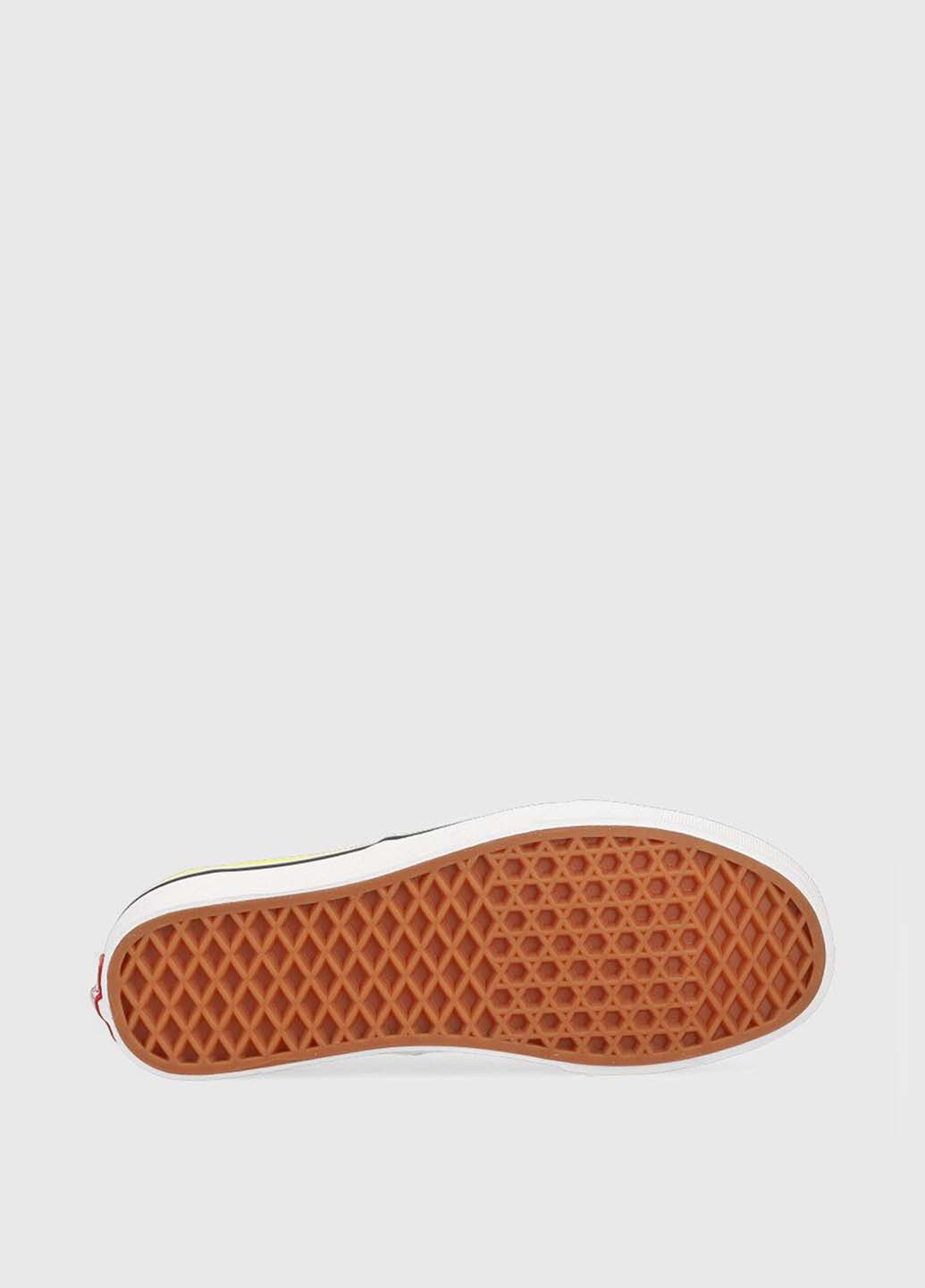 Желтые кеды Vans VN0A5KS9ZUD1 с логотипом