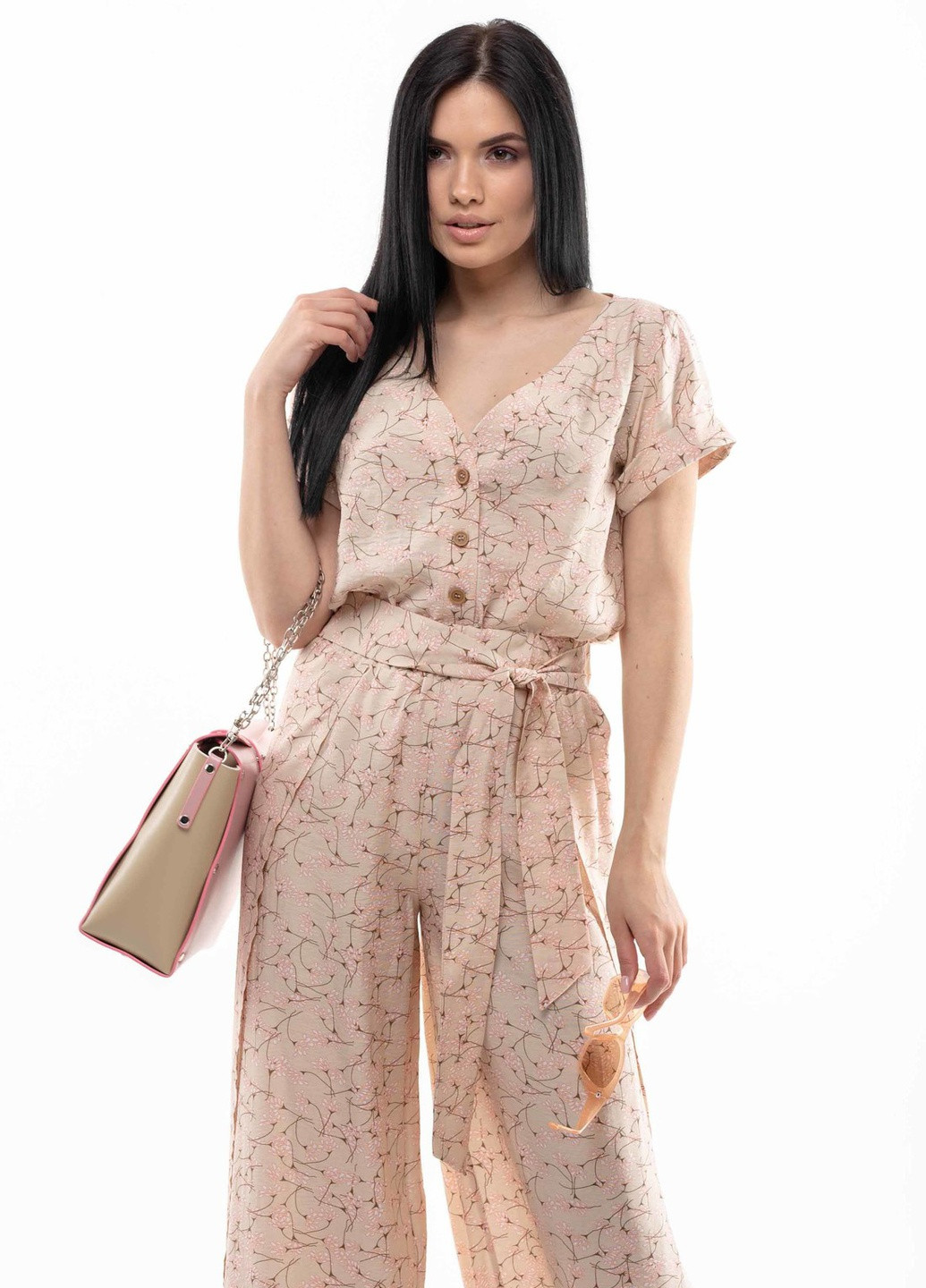 Бежева блузка Ри Мари