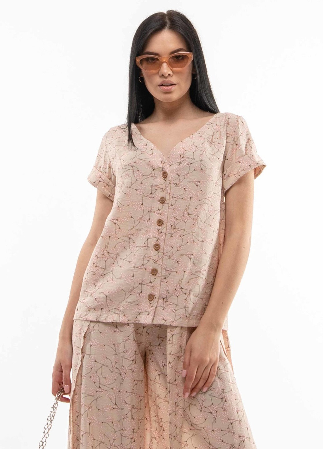 Бежева блузка Ри Мари