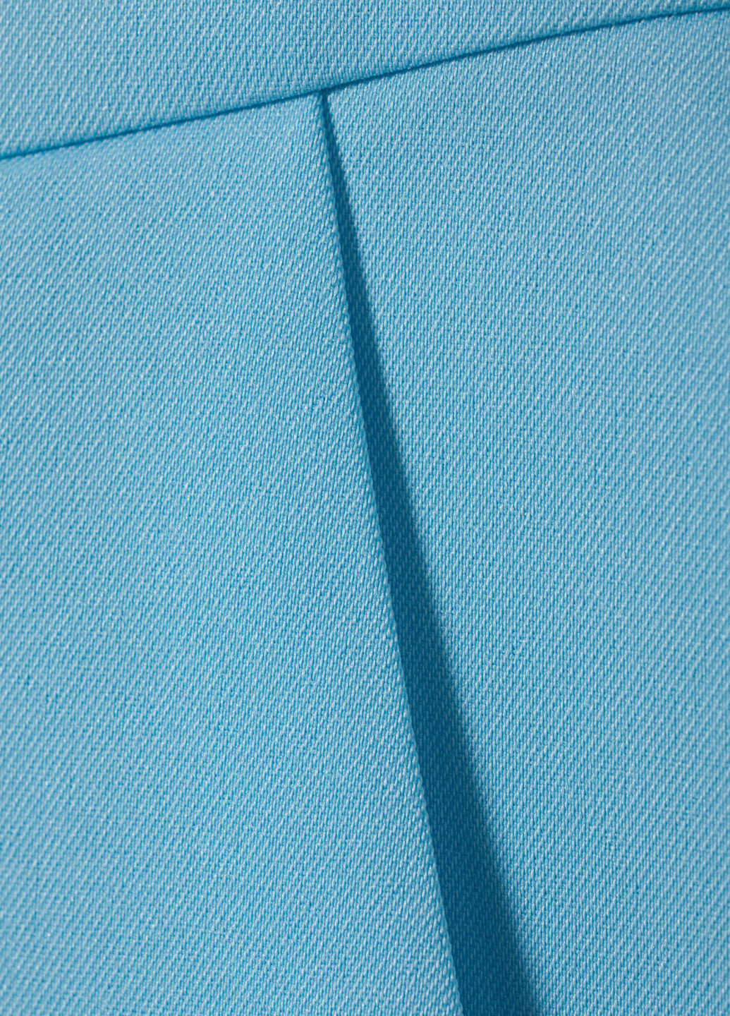 Голубая кэжуал однотонная юбка Weekday