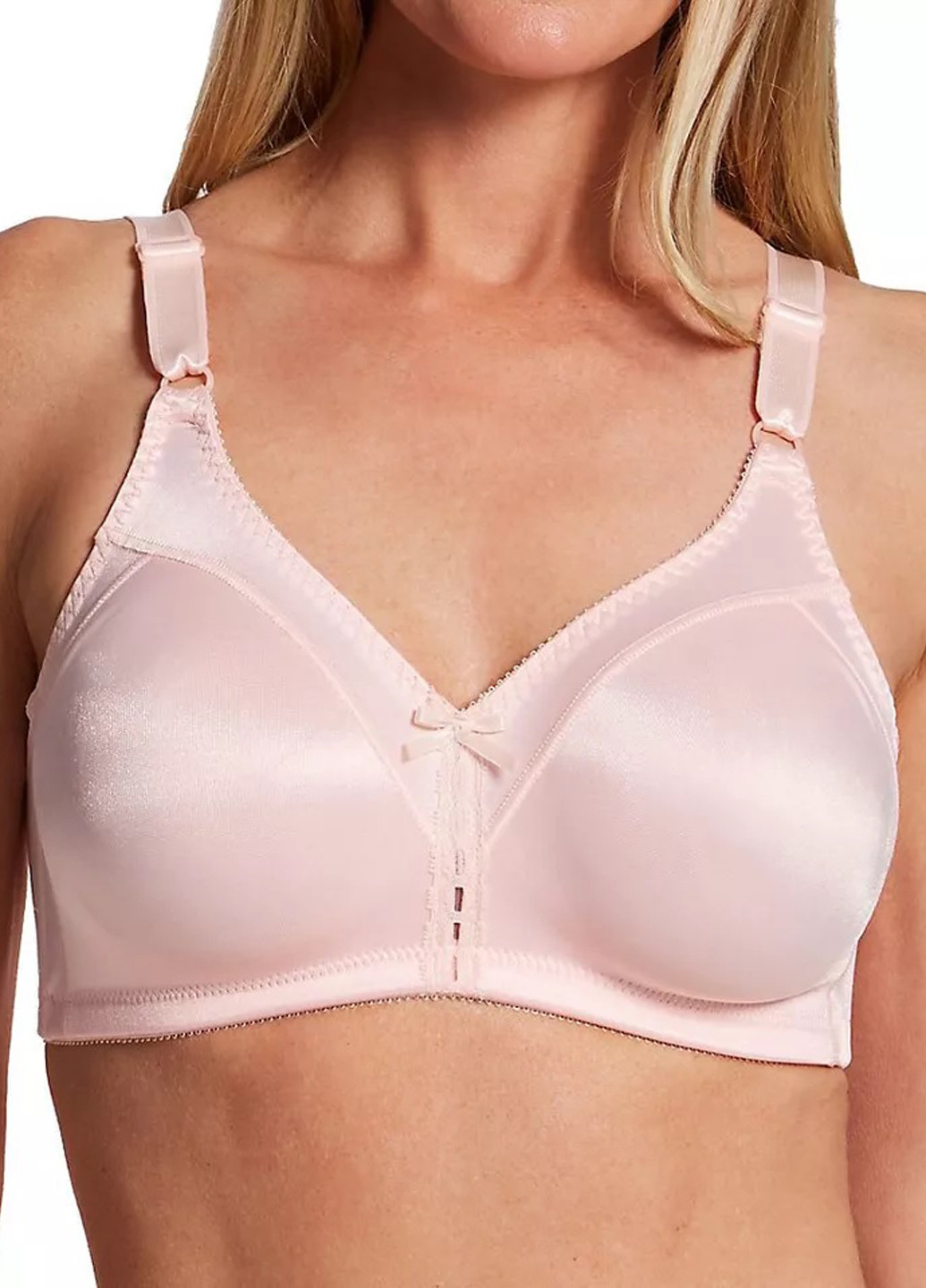 Пудровий мінімайзер бюстгальтер Bali без кісточок нейлон, атлас