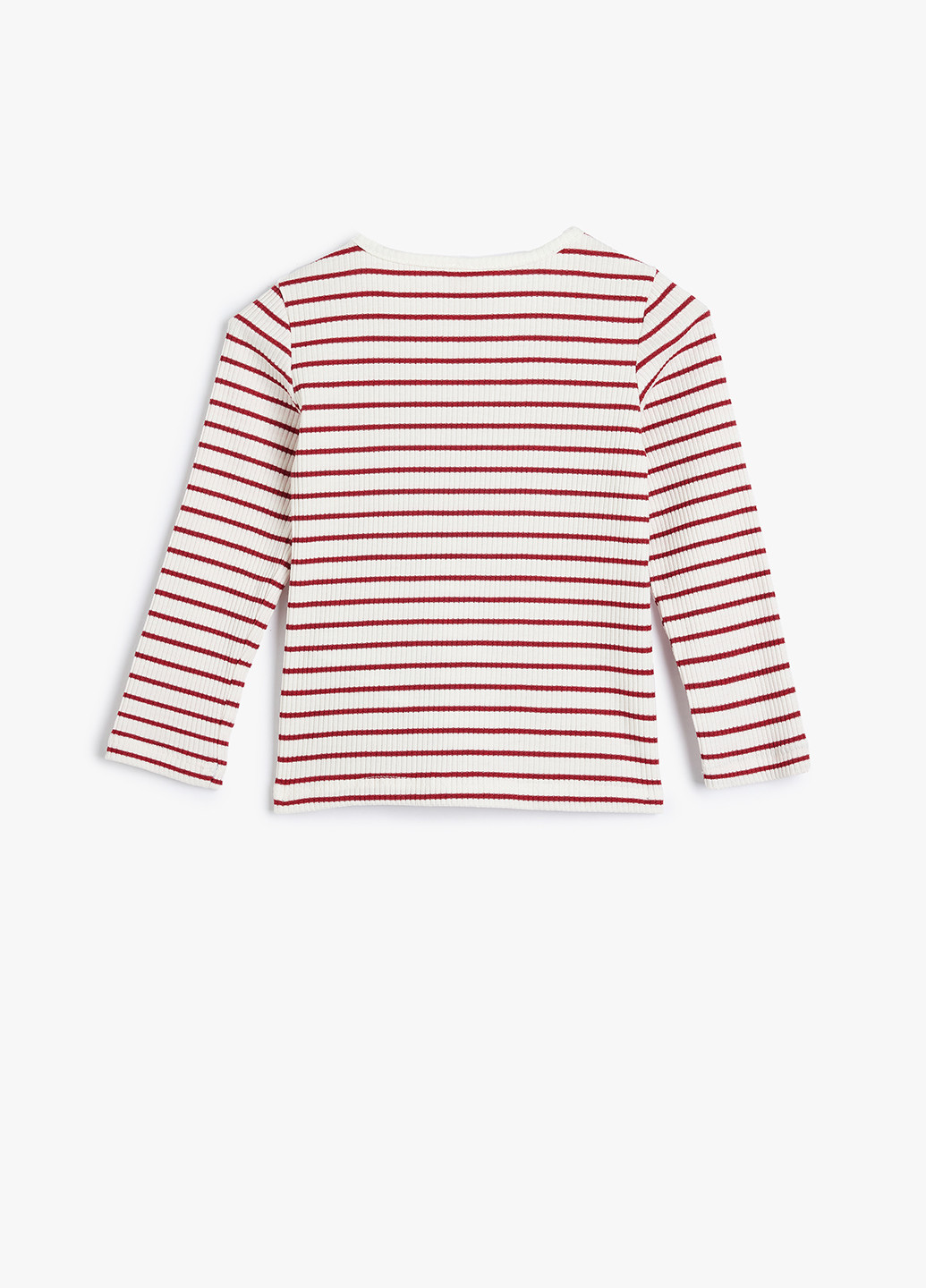 Разноцветный демисезонный кэжуал лонгслив KOTON в полоску