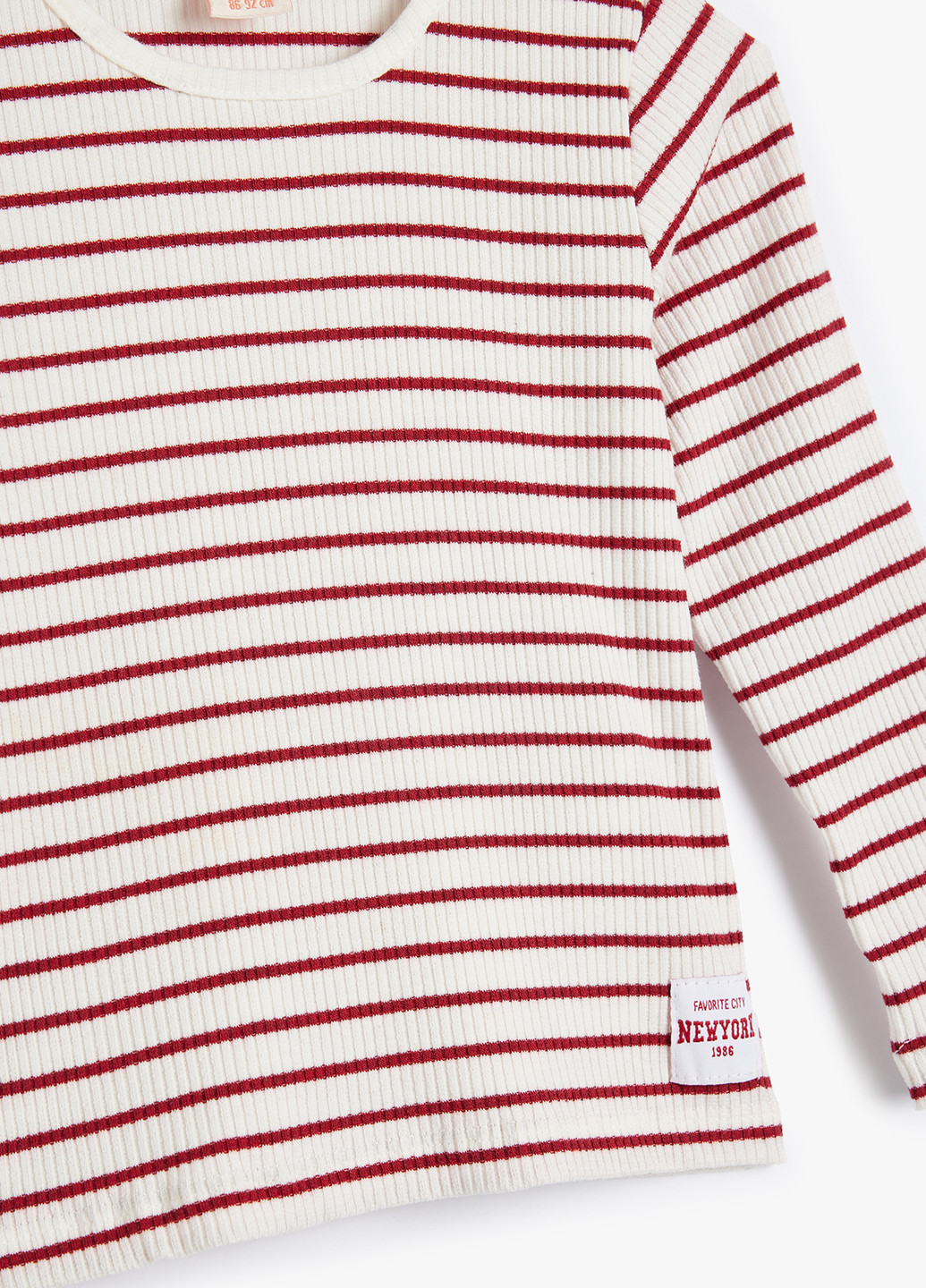 Разноцветный демисезонный кэжуал лонгслив KOTON в полоску