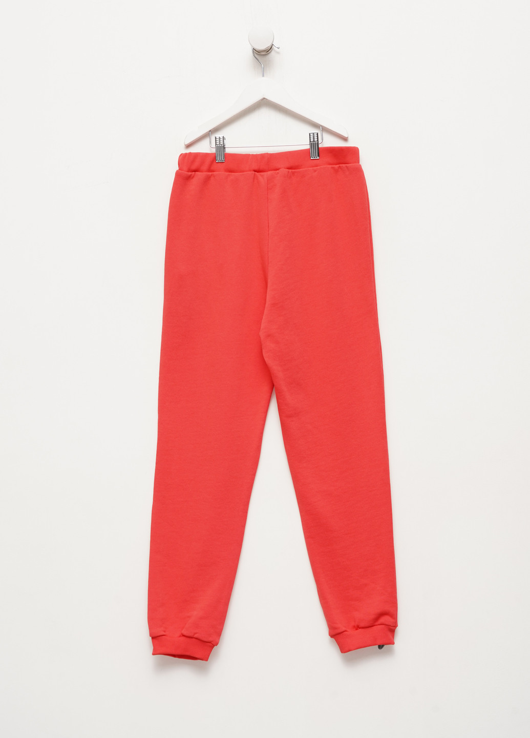 Светло-красные кэжуал, спортивные демисезонные джоггеры брюки Chiara Ferragni