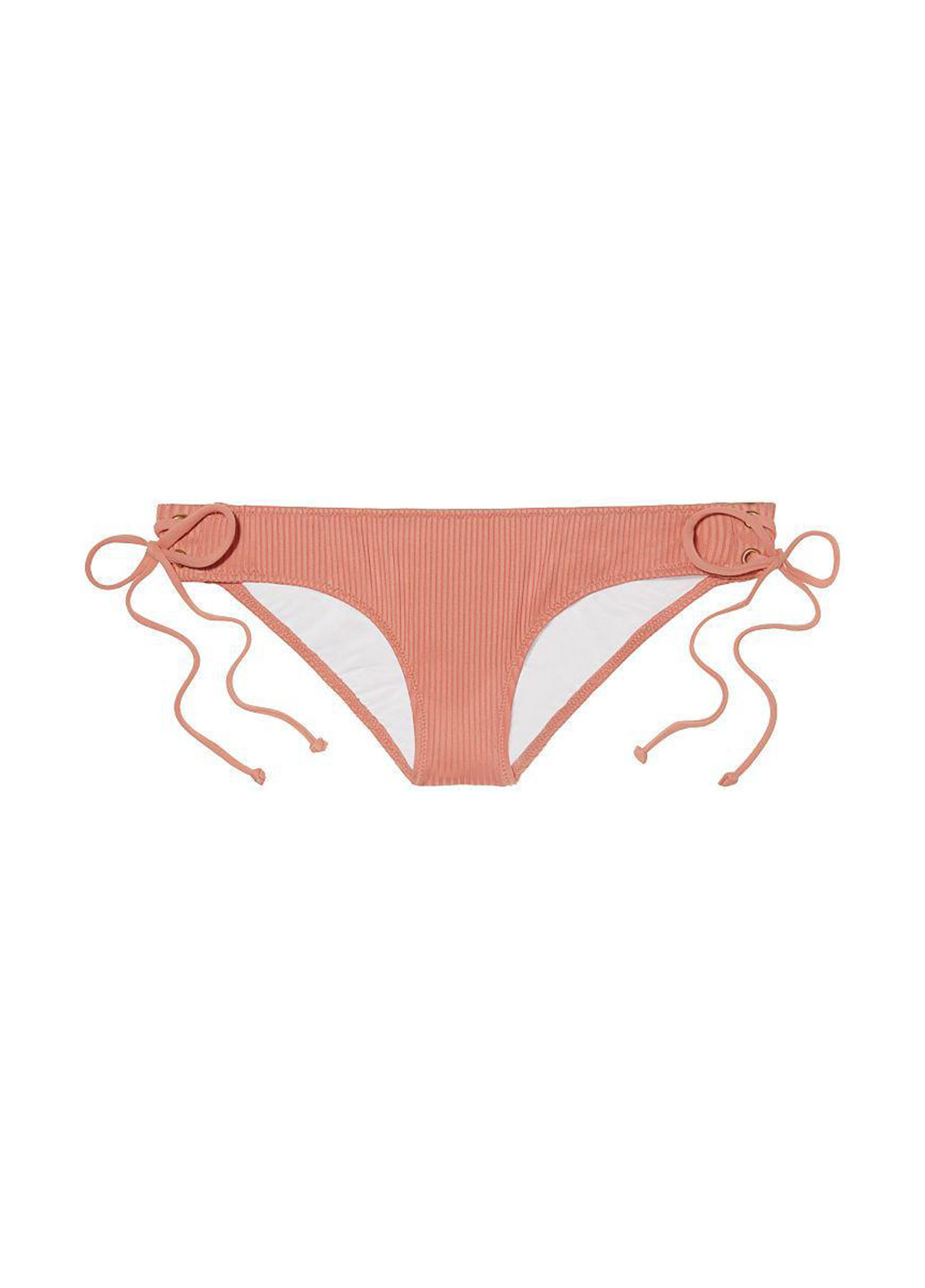 Персиковые купальные трусики-плавки Victoria's Secret