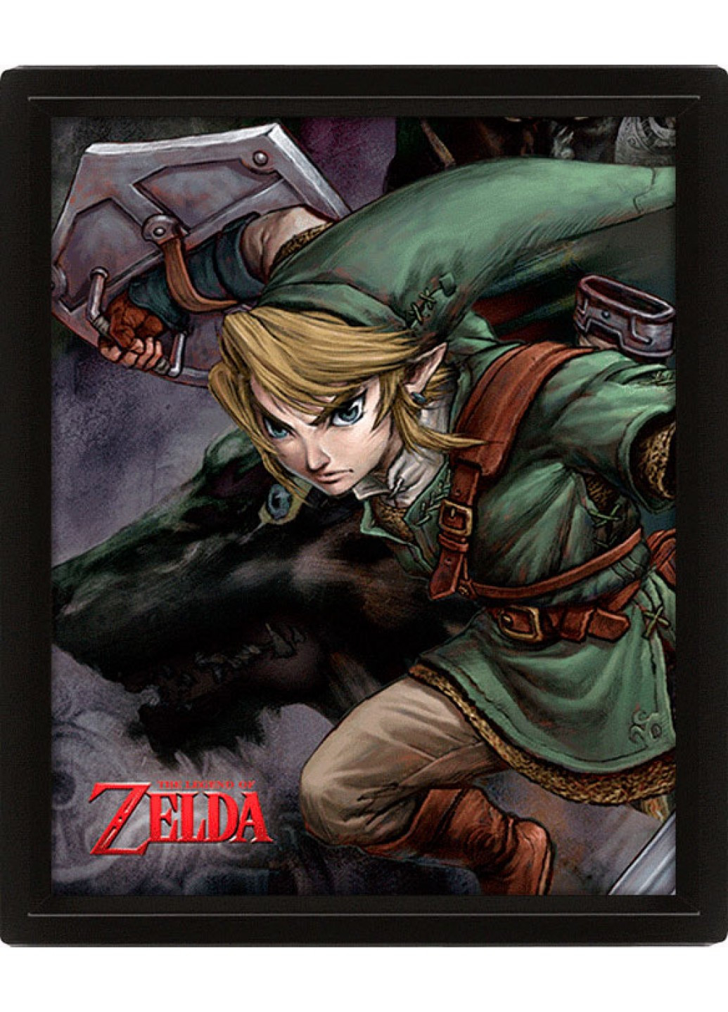 3D Постер The Legend Of Zelda (Twilight Princess) 25; 4 x 20; 3 см Pyramid International (210895208)