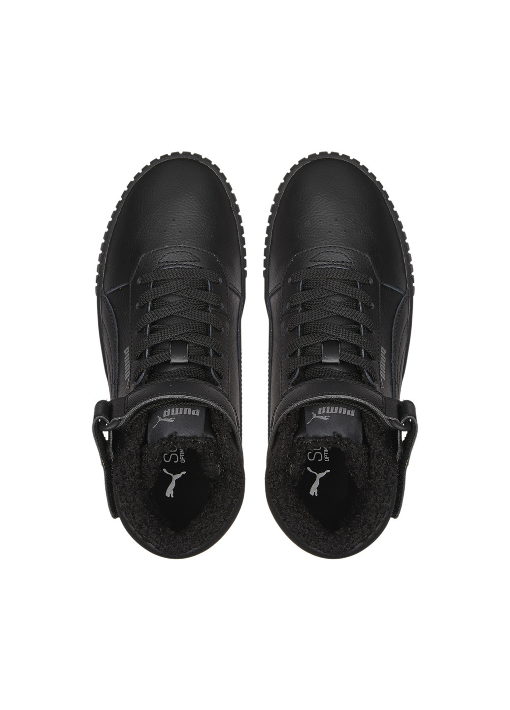 Черные кроссовки carina 2.0 mid winter sneakers women Puma