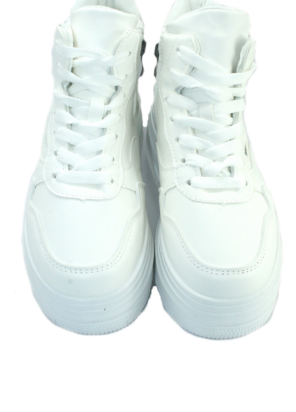 Зимние ботинки No Brand с белой подошвой из искусственной кожи