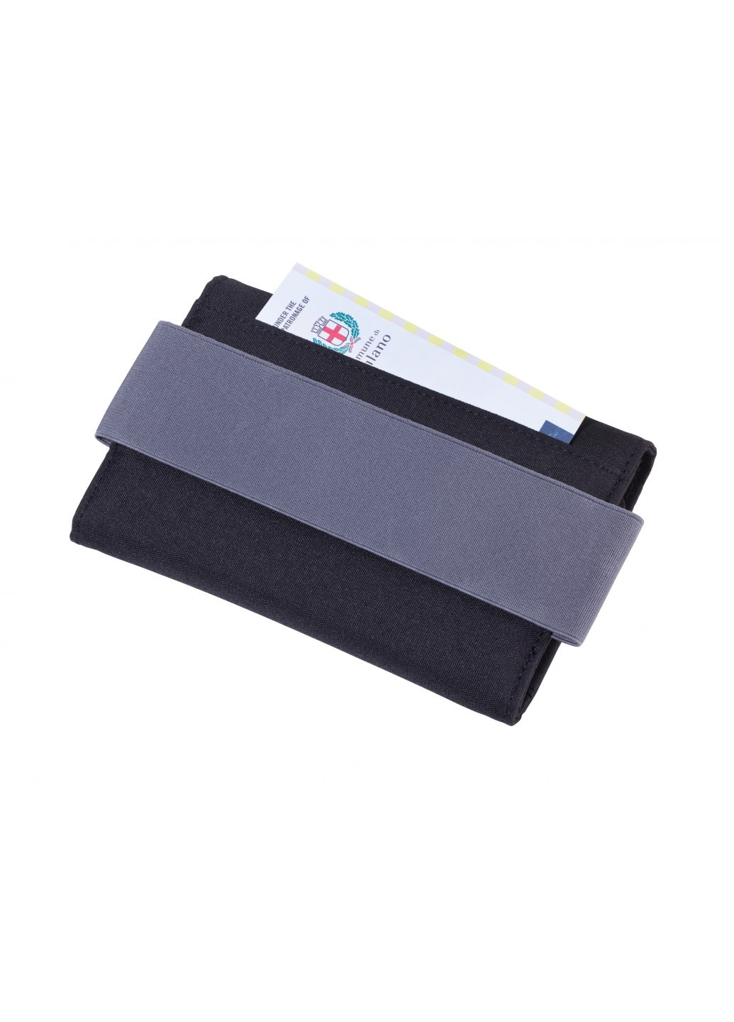 Органайзер для проїзних документів з магнітним замком "REISEBURO" чорно-сірий Troika (204105402)