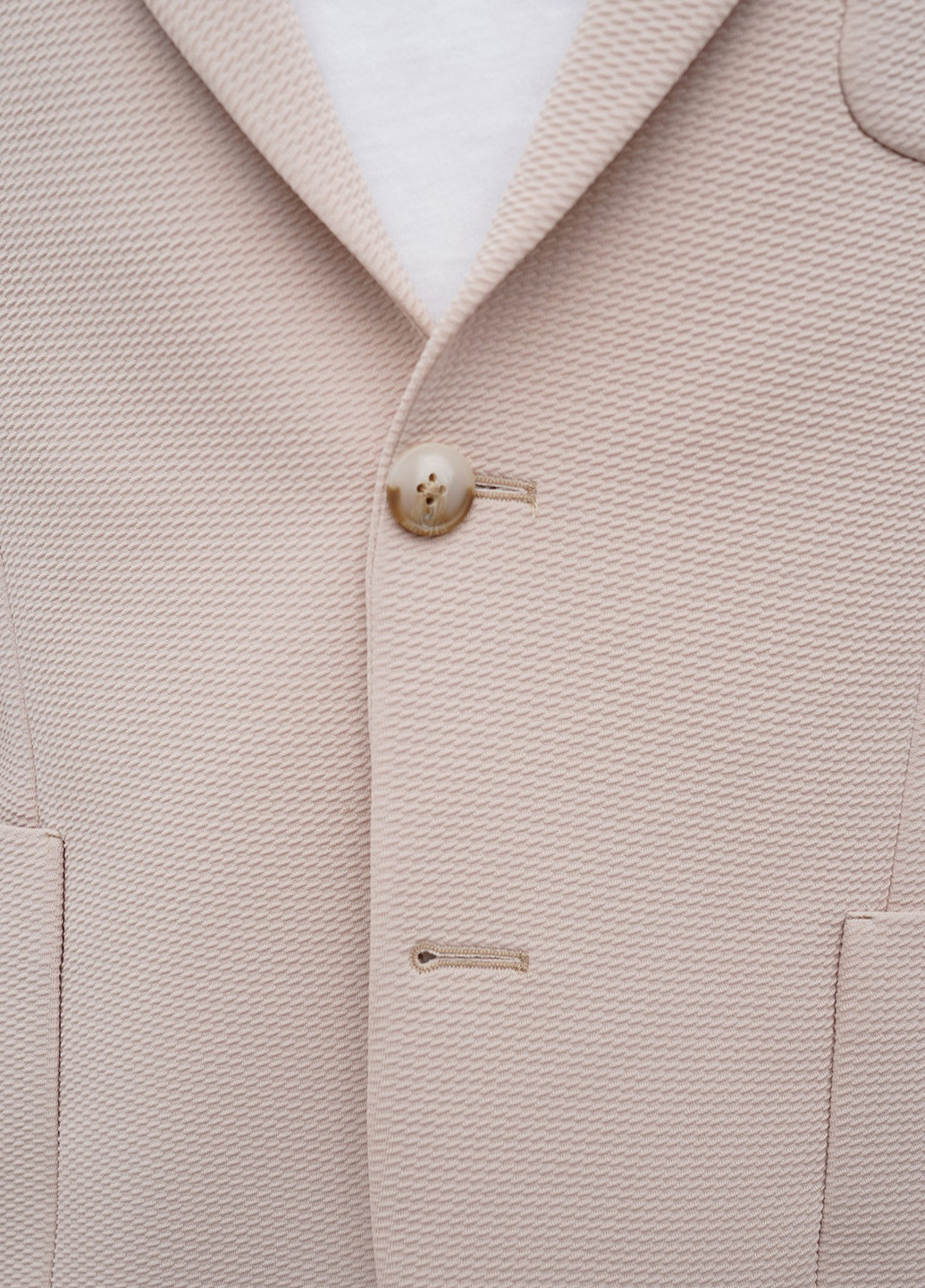 Бежевий демісезонний костюм (піджак, штани) брючний Trend Collection