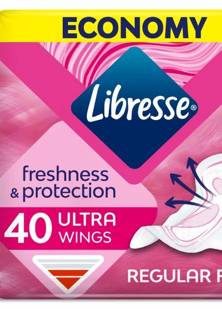 Гігієнічні прокладки Ultra Normal Soft 40 шт Libresse (213708561)