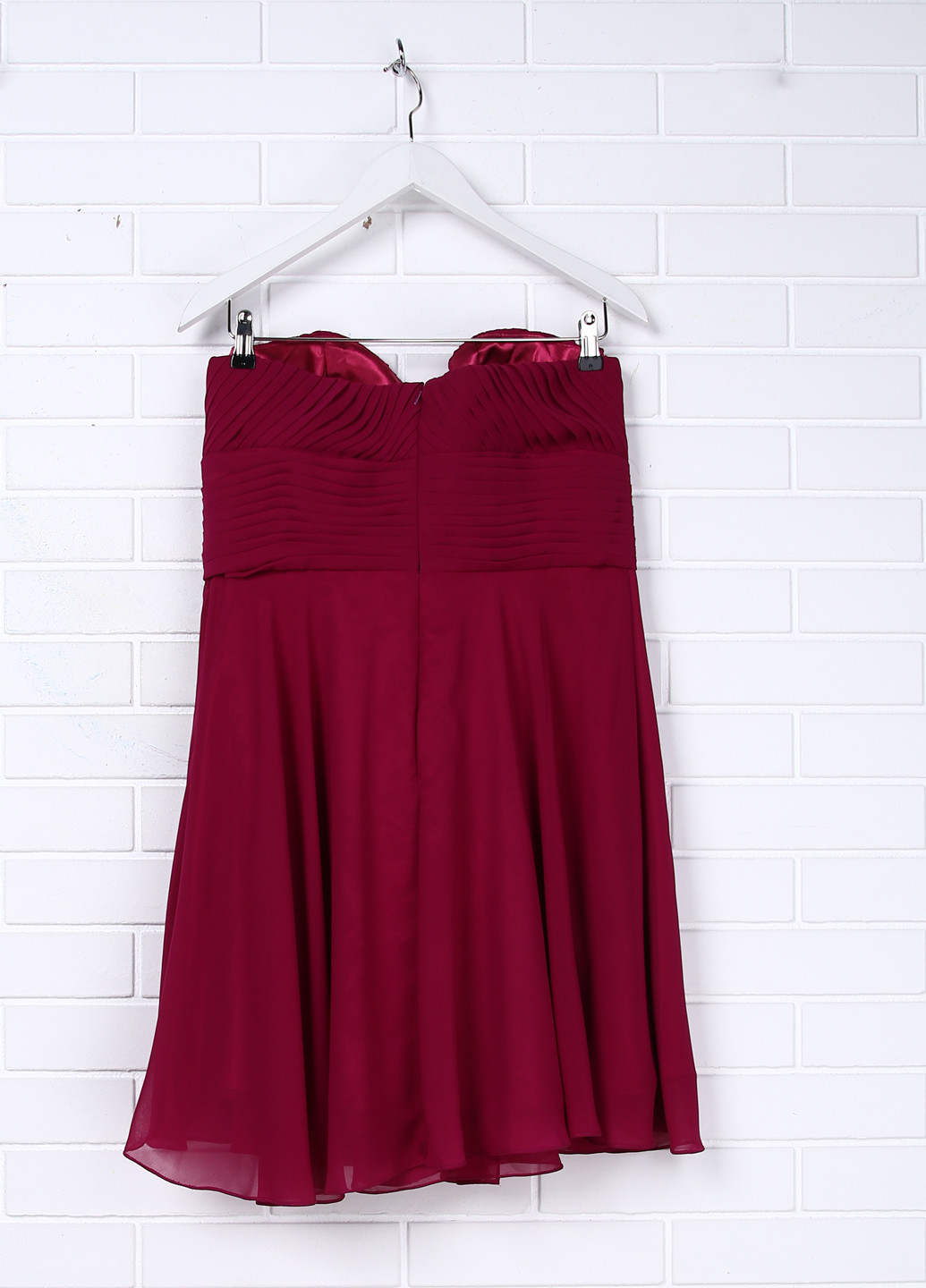 Фуксинова (кольору Фукія) коктейльна плаття, сукня Destino однотонна