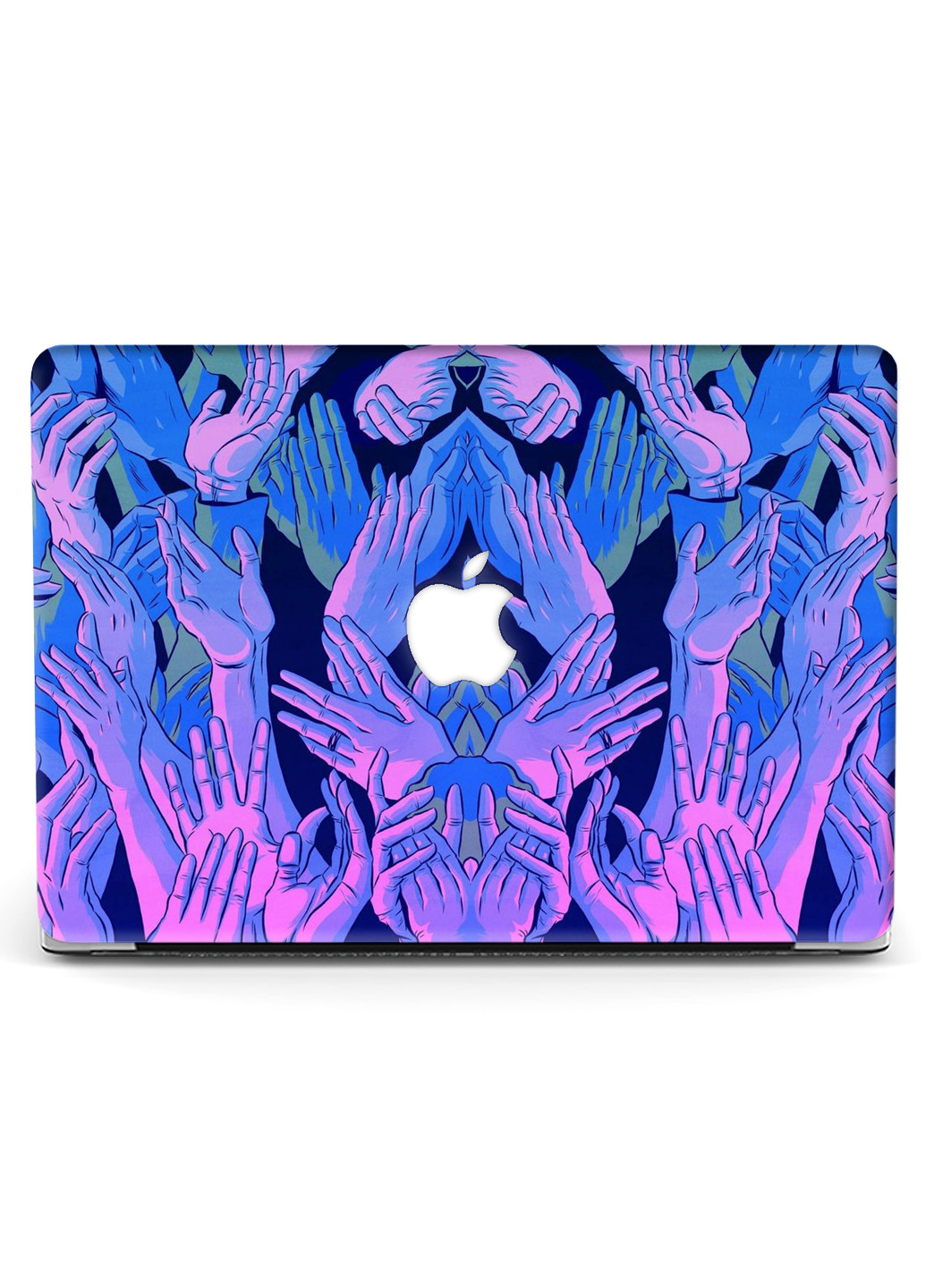 Чохол пластиковий для Apple MacBook Air 13 A1466 / A1369 Руки (Hands) (6351-1746) MobiPrint (218531569)