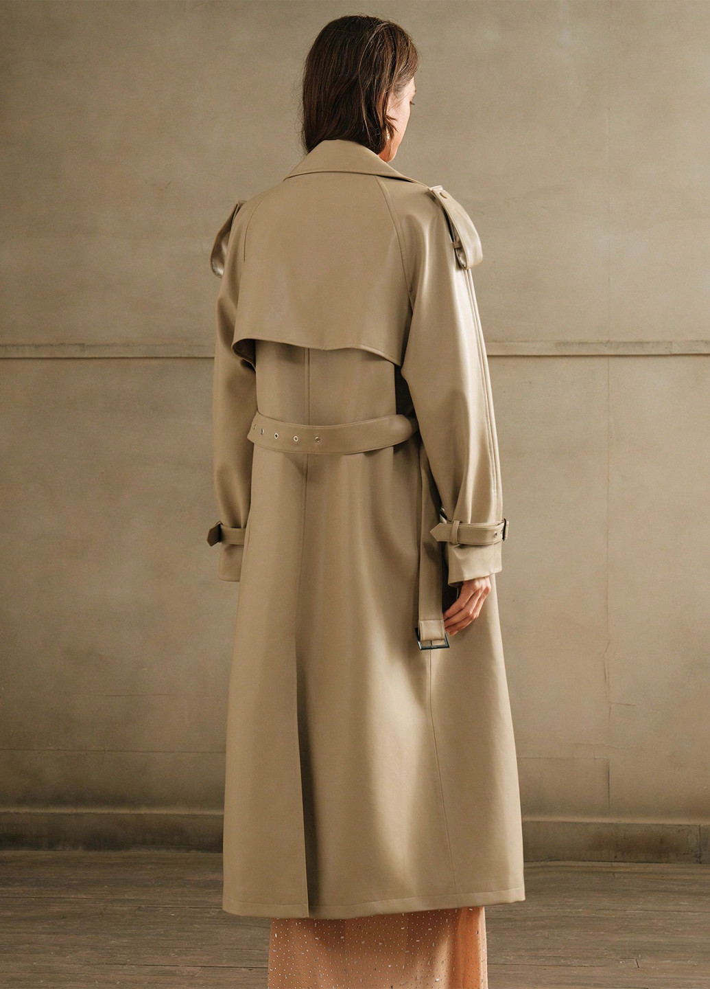 Плащ SHEIN тренчкот на гудзиках демісезон (342382523)