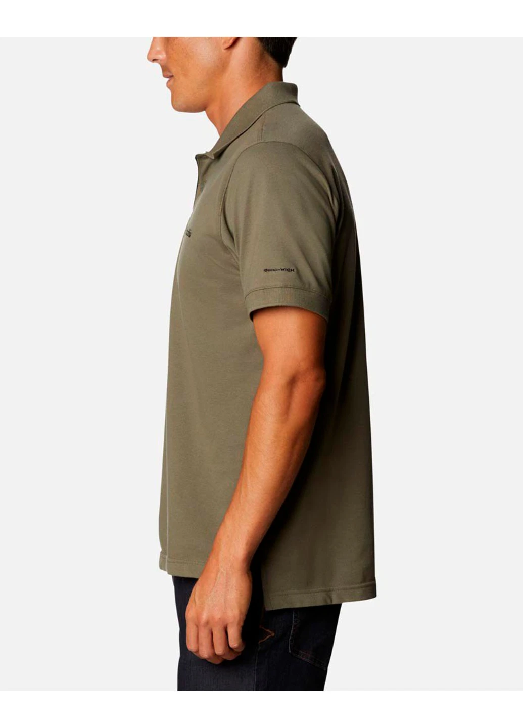 1713841-397 XXL Сорочка-поло чоловіча Cascade Range™ Solid Polo темно-зелений р.XXL Columbia (253649431)