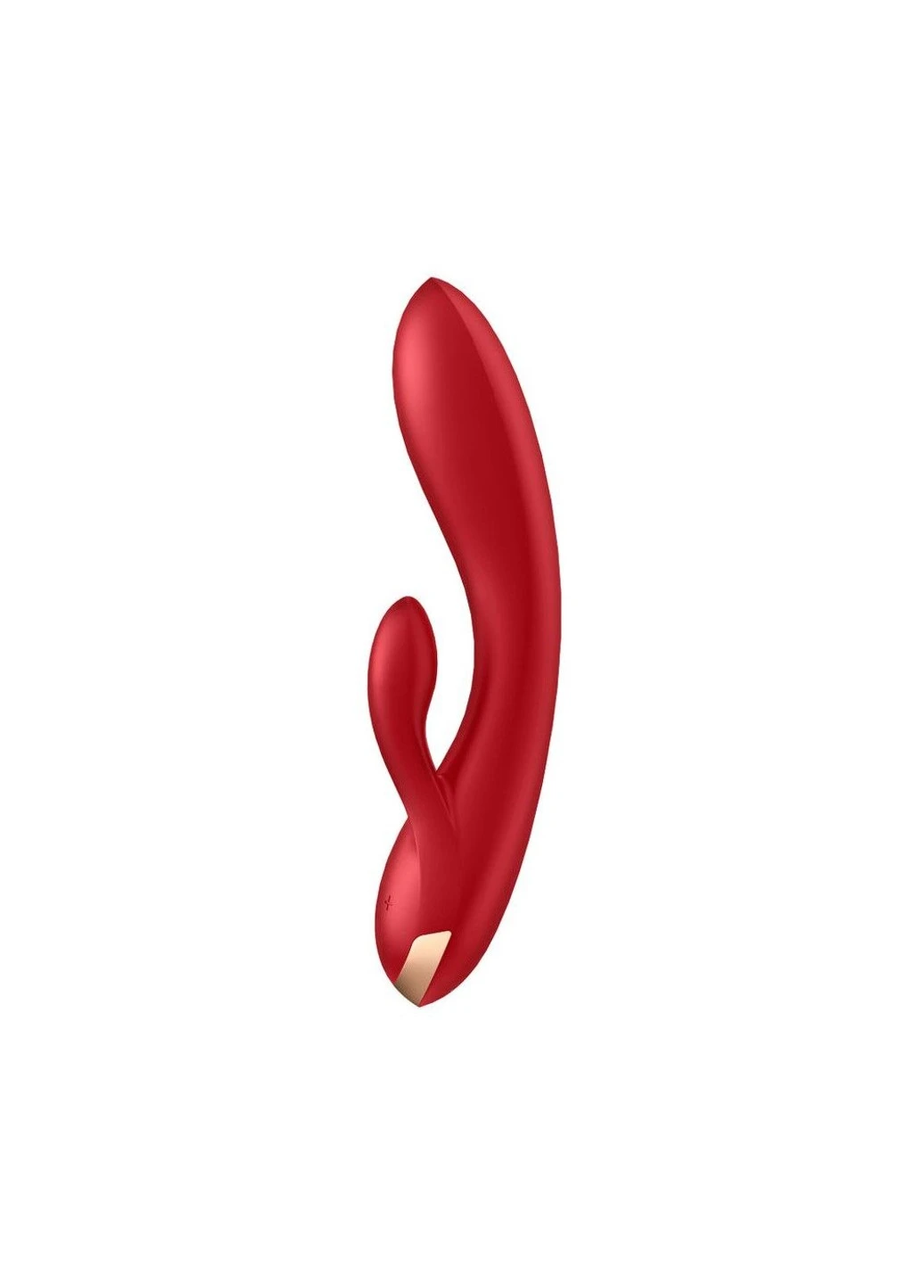 Смарт вібратор кролик із подвійним відростком Double Flex Red Satisfyer (254551218)