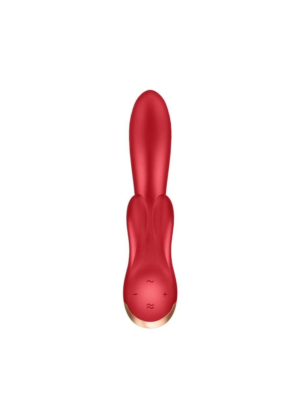 Смарт вібратор кролик із подвійним відростком Double Flex Red Satisfyer (254551218)