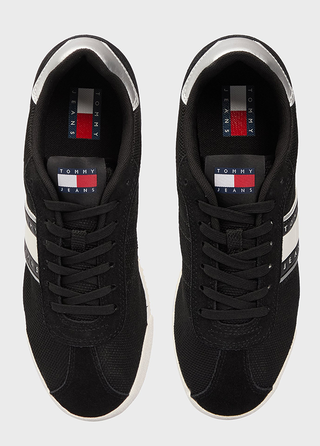 Черные кеды Tommy Jeans