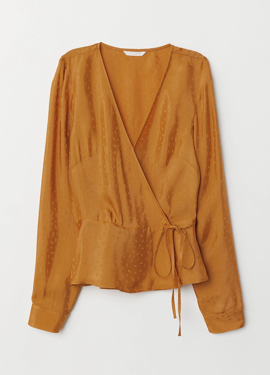 Горчичная блуза демисезон H&M