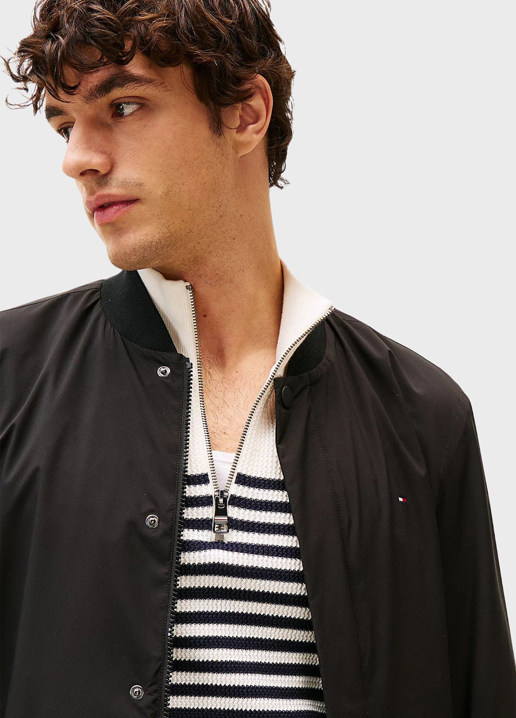 Бомбер Tommy Hilfiger на молнии (347656370)