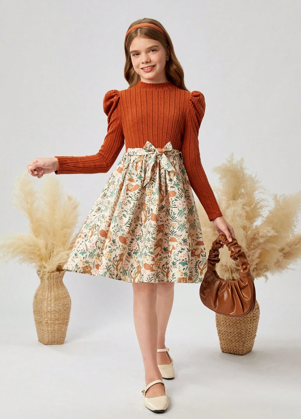 Оранжевое платье SHEIN (339052864)