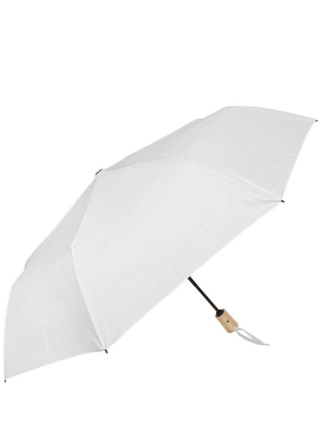Белый складной зонт полный автомат 98 см FARE (197762231)