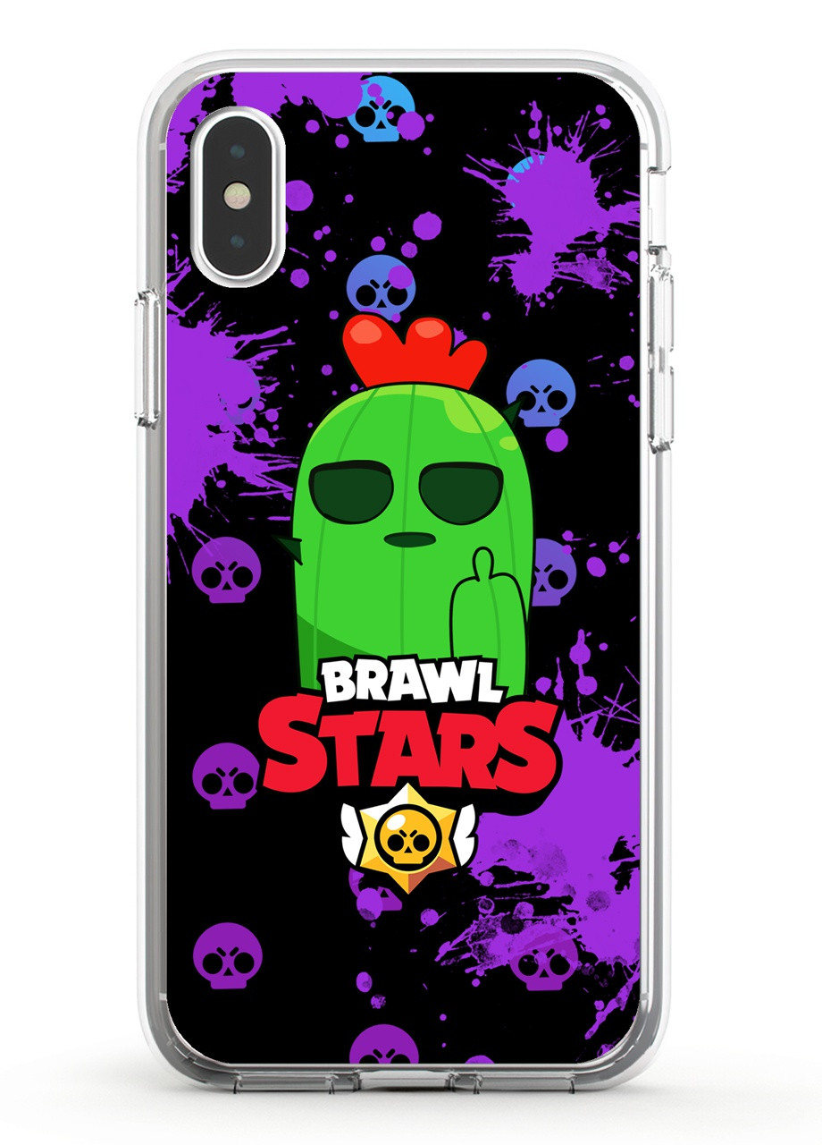 Чохол силіконовий Apple Iphone 11 Pro Max Спайк Бравл Старс (Spike Brawl Stars) (9232-1013) MobiPrint (219284553)