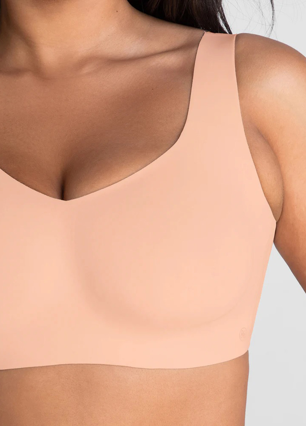 Персиковий топ бюстгальтер Honeylove без кісточок нейлон