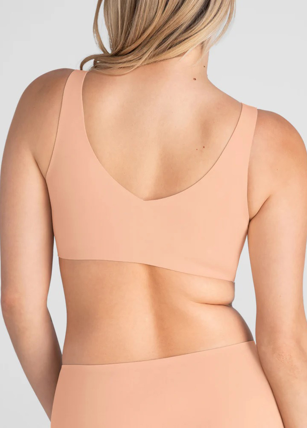 Персиковий топ бюстгальтер Honeylove без кісточок нейлон