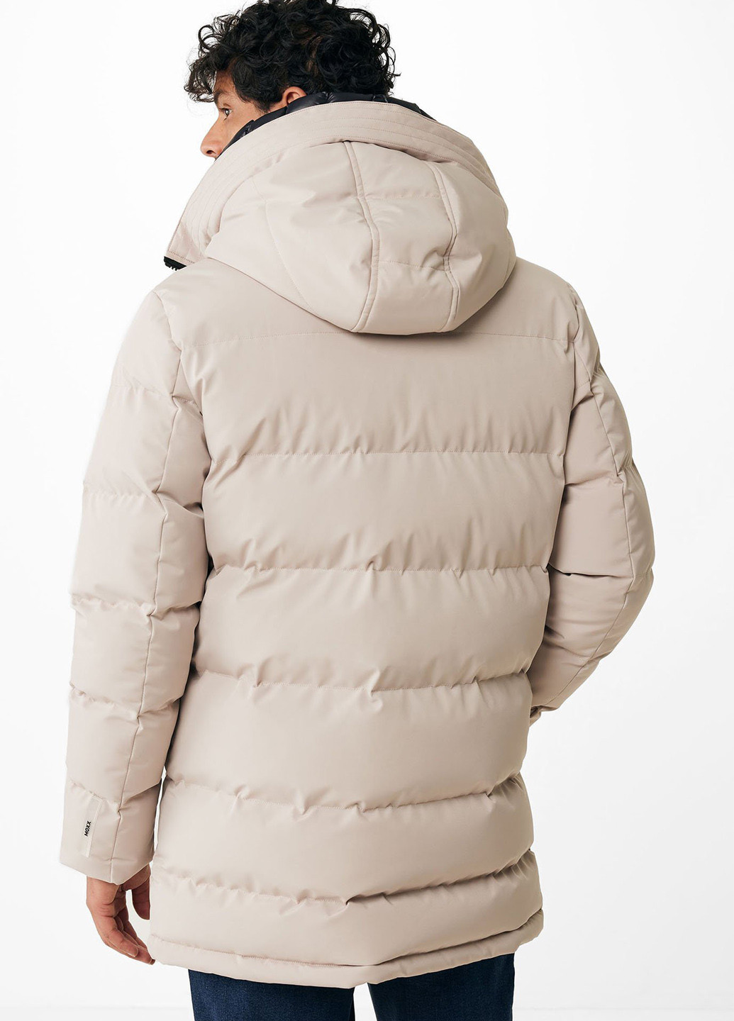 Бежевая зимняя куртка Mexx