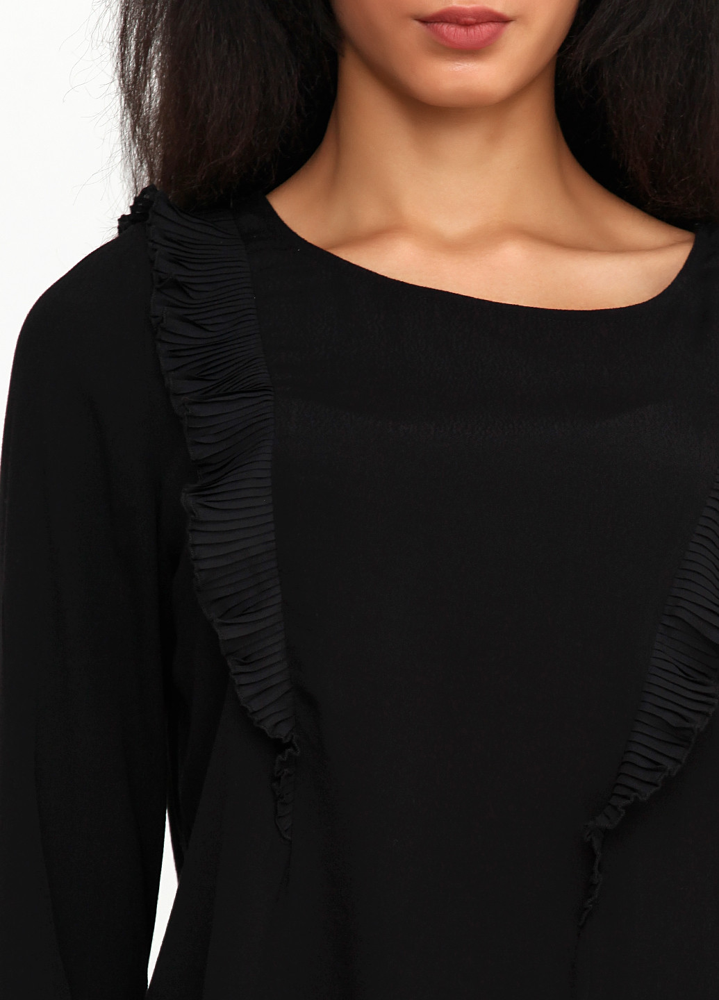 Черная демисезонная блуза Minimum