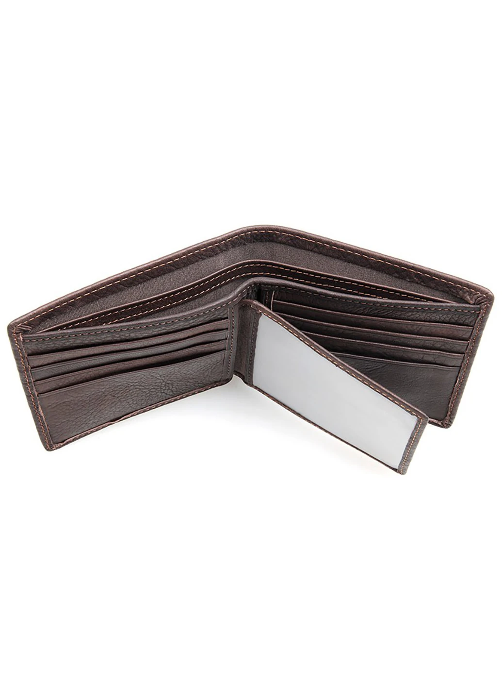 Чоловічий шкіряний гаманець 11,5х9,5 см Vintage (252127373)