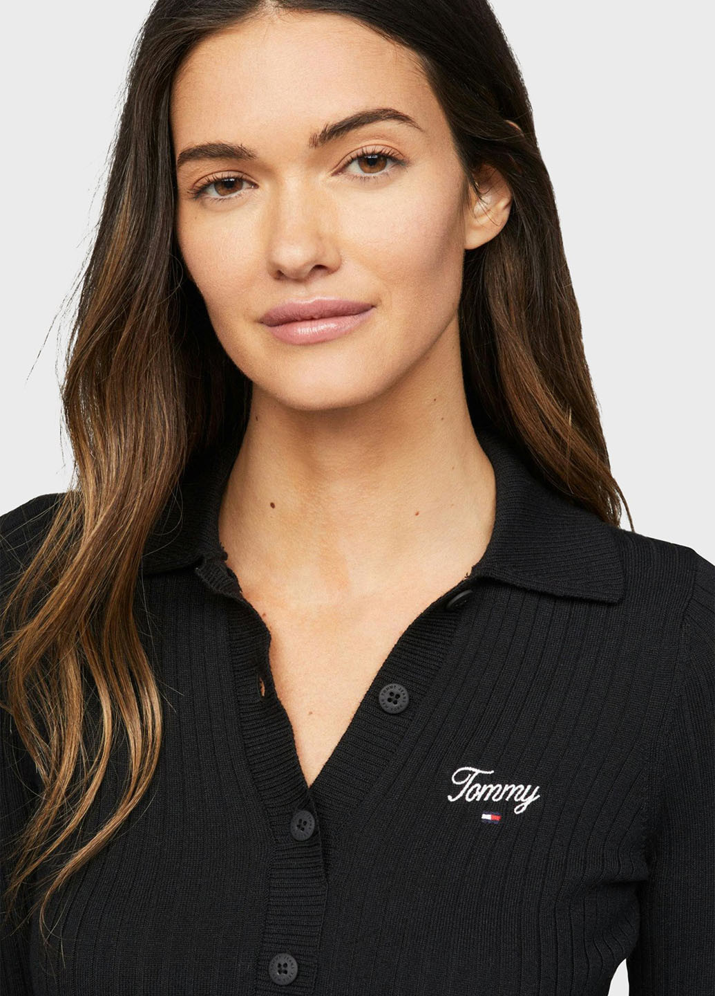 Чорна кежуал сукня Tommy Jeans однотонна