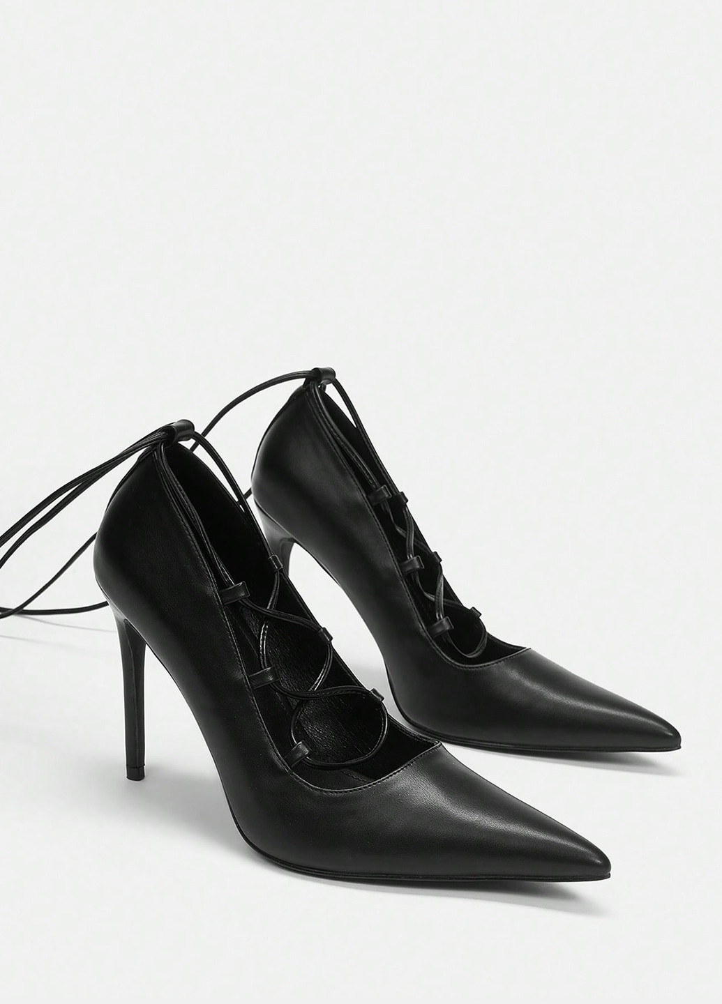 SHEIN Туфли черный з искусственная кожа, полиуретан, китай — демисезон (365439643)