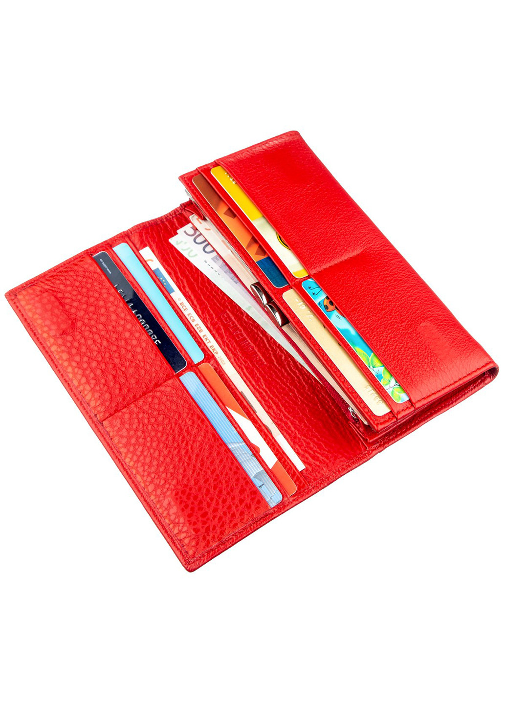 Женский кожаный кошелек 18,5х9 см st leather (229460850)