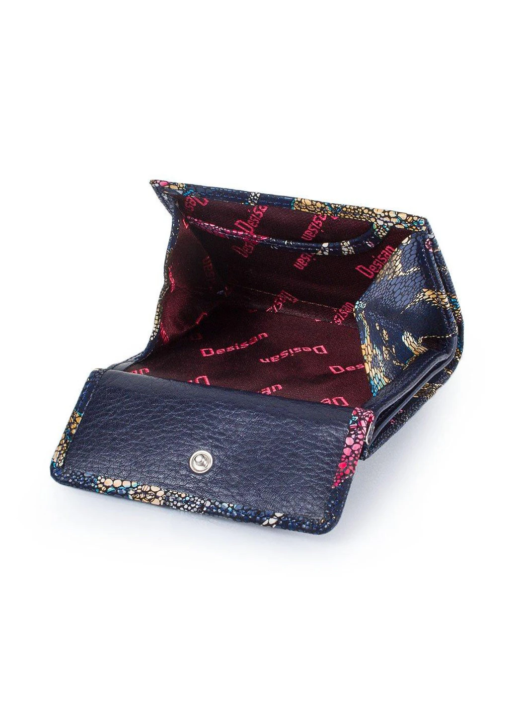 Жіночий шкіряний гаманець 10,5х10,5х1,5 см Desisan (195538724)