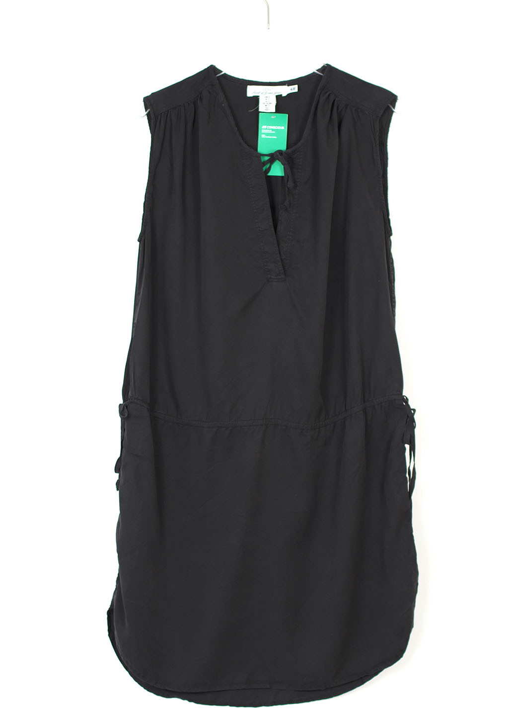 Чорна кежуал сукня H&M однотонна