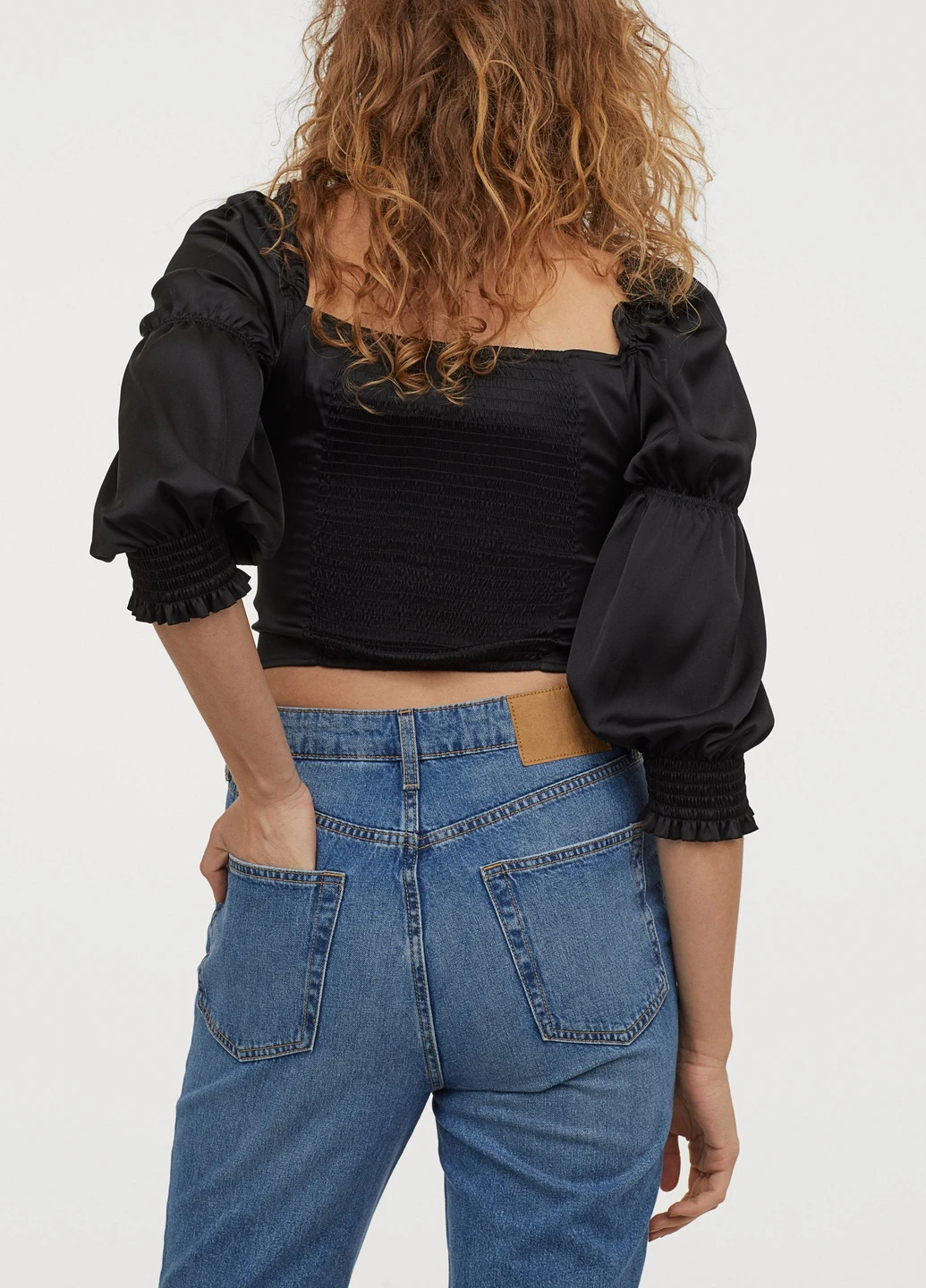 Чорна блуза H&M