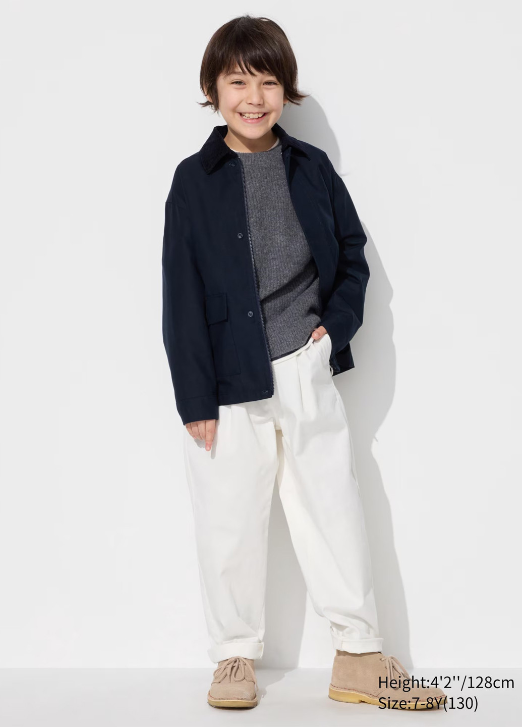 Сірий демісезонний джемпер джемпер Uniqlo