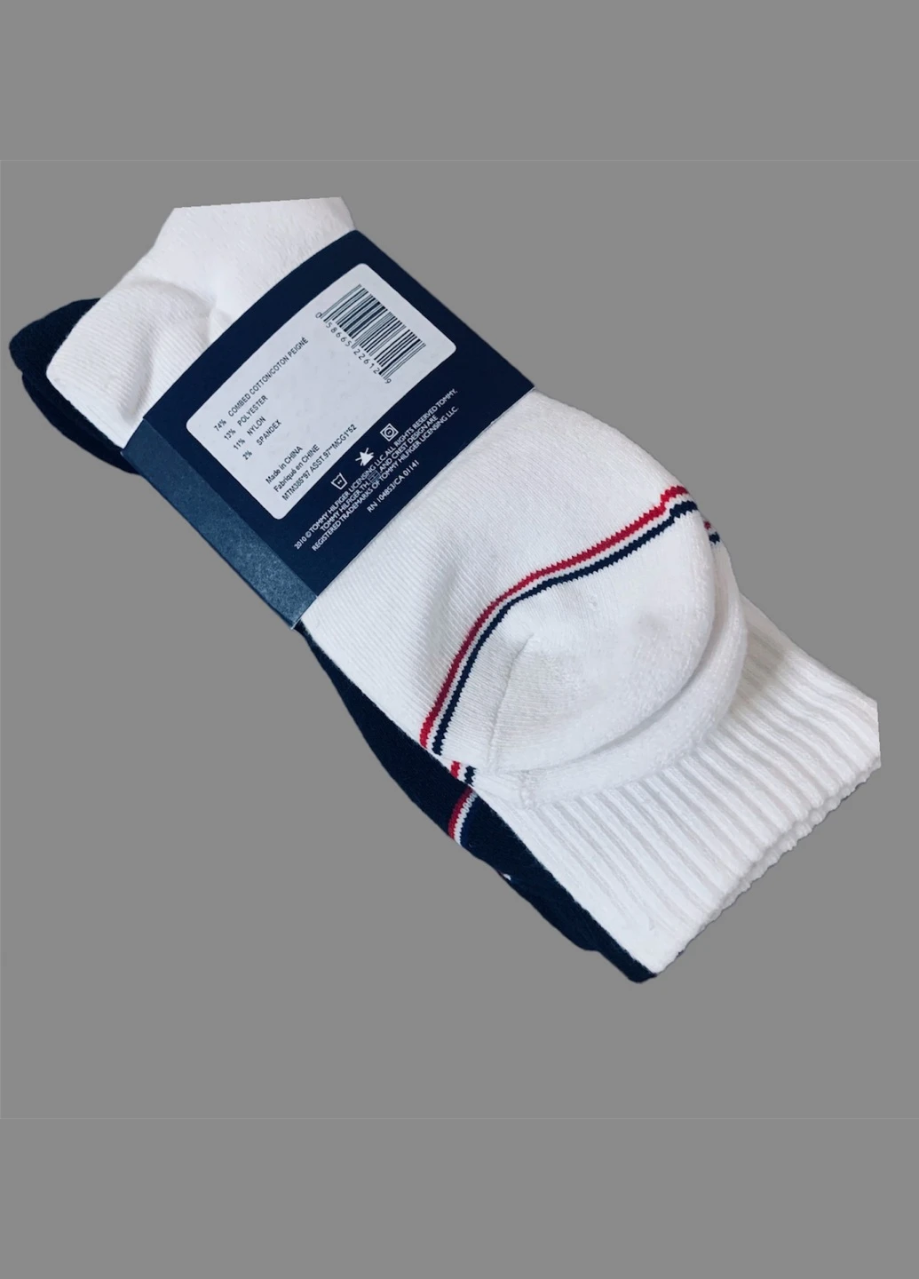 Белые носки 3 пары Tommy Hilfiger (256519541)