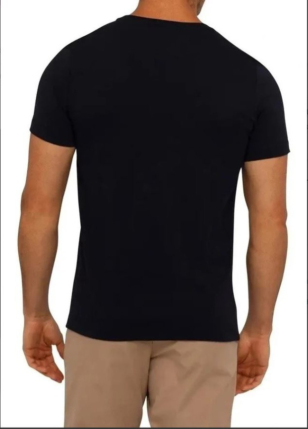 Чорна футболка чоловіча Tommy Hilfiger