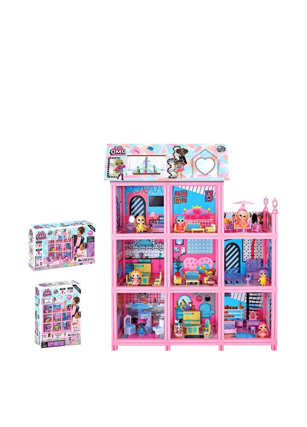 Домик для куклы, 73,5х13,5х49 см YG Toys (211090243)