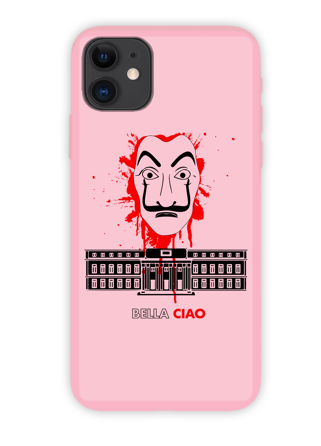 Чехол силиконовый Apple Iphone Xs Бумажный дом (La casa de papel Netflix) (8938-1629) MobiPrint (219774923)